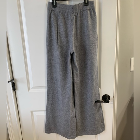 Express Super High Waisted Supersoft Sweater Wide Leg Pant - Picture 8 of 10